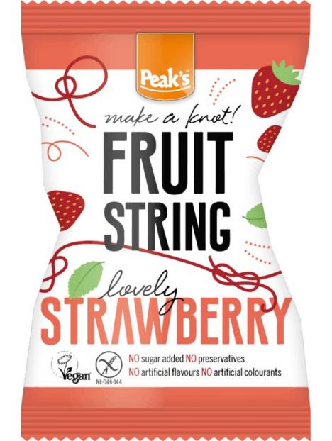 Peak`s fruitsnoep string aardb gl vr